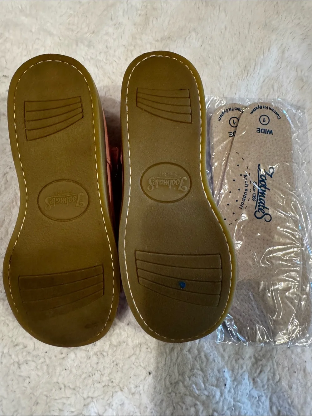 FootMates Pink T-Strap Mary Jane Girls' Dress Shoes